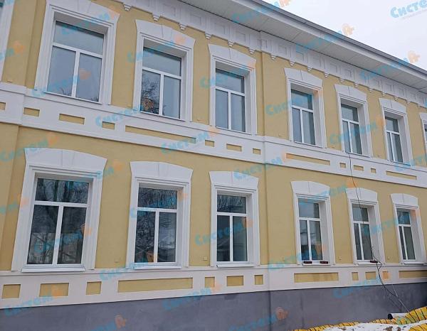 Декоративные фасадные элементы из пенополистирола с покрытием Декоративные фасадные элементы из пенополистирола с покрытием